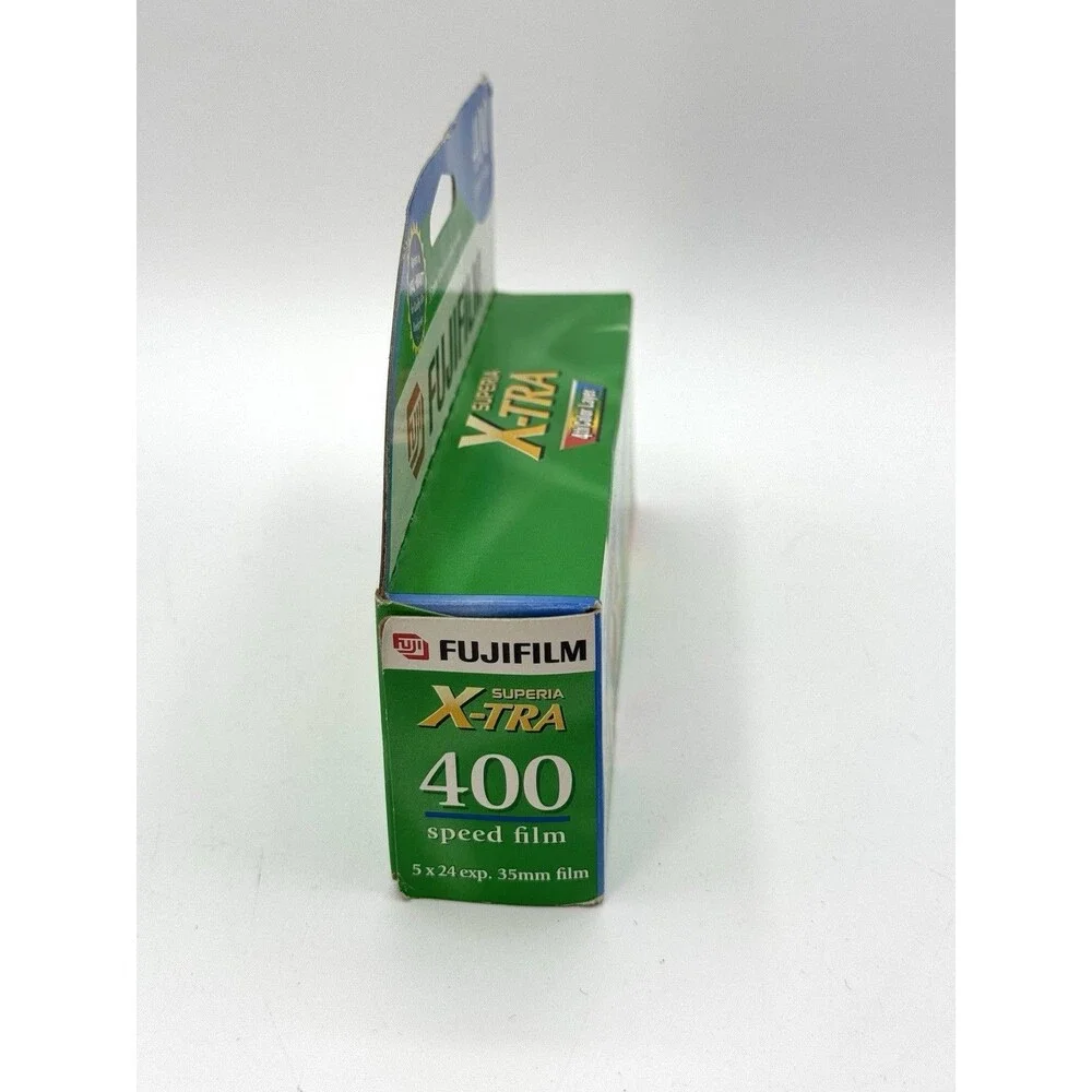 Fujifilm 400 35mm Film 5 Rolls 120 Exp 2008 Sealed 4+1 Pack